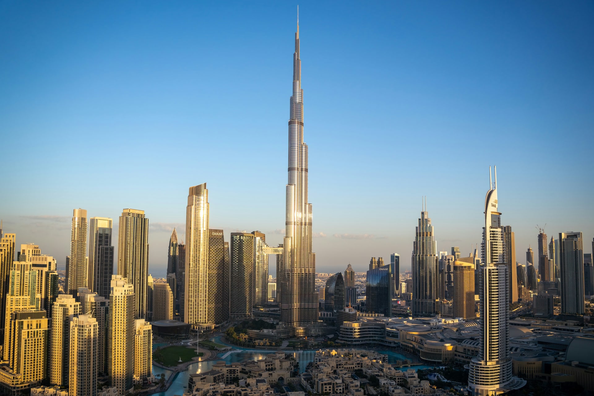 Burj Khalifa and the Dubai skyline